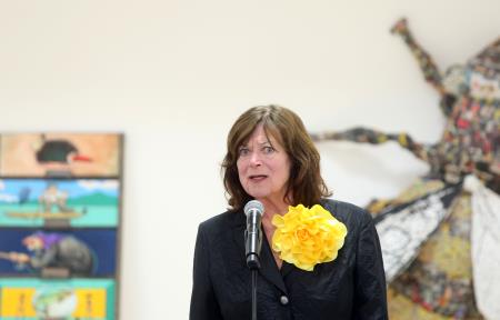 IGOR GORNIK IN OTVORITEV RAZSTAVE 17 FOTO LJUBO VUKELIČ